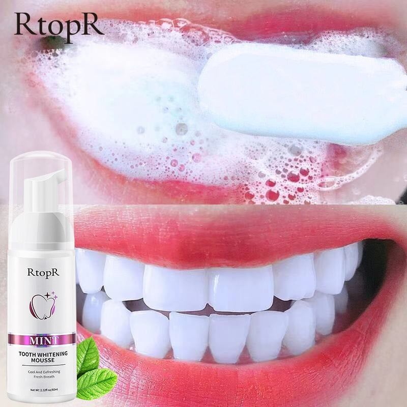 Tooth Whitening MousseSkin and SatinMy StoreThe Tooth Whitening Mousse is the perfect teeth whitening solution for a bright and attractive smile. This mousse has a gentle yet effective cleansing formula that wTooth Whitening Mousse