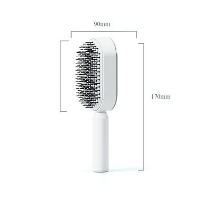 Cleaning Anti-Static Hair BrushSkin and SatinMy StoreIntroducing the Self Cleaning Hair Brush for Women, a game-changer in hair care. This innovative hairbrush not only helps detangle and style your hair but also offerSelf Cleaning Anti-Static Hair Brush