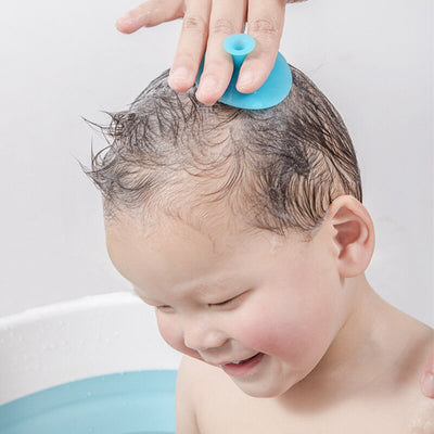 Silicone Soft Baby Bath Massage BrushSkin and SatinMy StoreIntroducing our Silicone Soft Baby Brush - the perfect bath time companion for your little one, designed to provide gentle hair washing and a soothing scalp massage!Silicone Soft Baby Bath Massage Brush