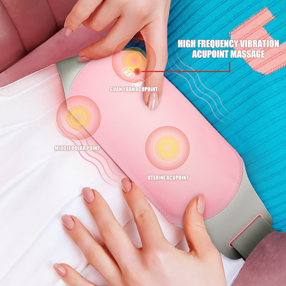 Electric Heated Hot Compress Belt MassagerSkin and SatinMy StoreIntroducing our Menstrual Heating Pad - the ultimate solution to alleviate menstrual pain and discomfort for women and girls! This warm palace hot waist belt is desiElectric Heated Hot Compress Belt Massager