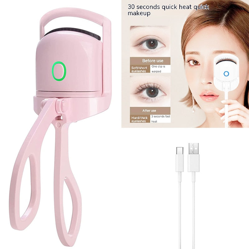 Long Lasting Thermal Eyelashes CurlsSkin and SatinMy StoreElevate your lash game with our Portable Electric Heated Eyelash Curler. This innovative makeup tool ensures long-lasting, beautiful curls that frame your eyes perfeLong Lasting Thermal Eyelashes Curls