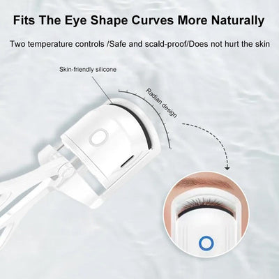 Long Lasting Thermal Eyelashes CurlsSkin and SatinMy StoreElevate your lash game with our Portable Electric Heated Eyelash Curler. This innovative makeup tool ensures long-lasting, beautiful curls that frame your eyes perfeLong Lasting Thermal Eyelashes Curls