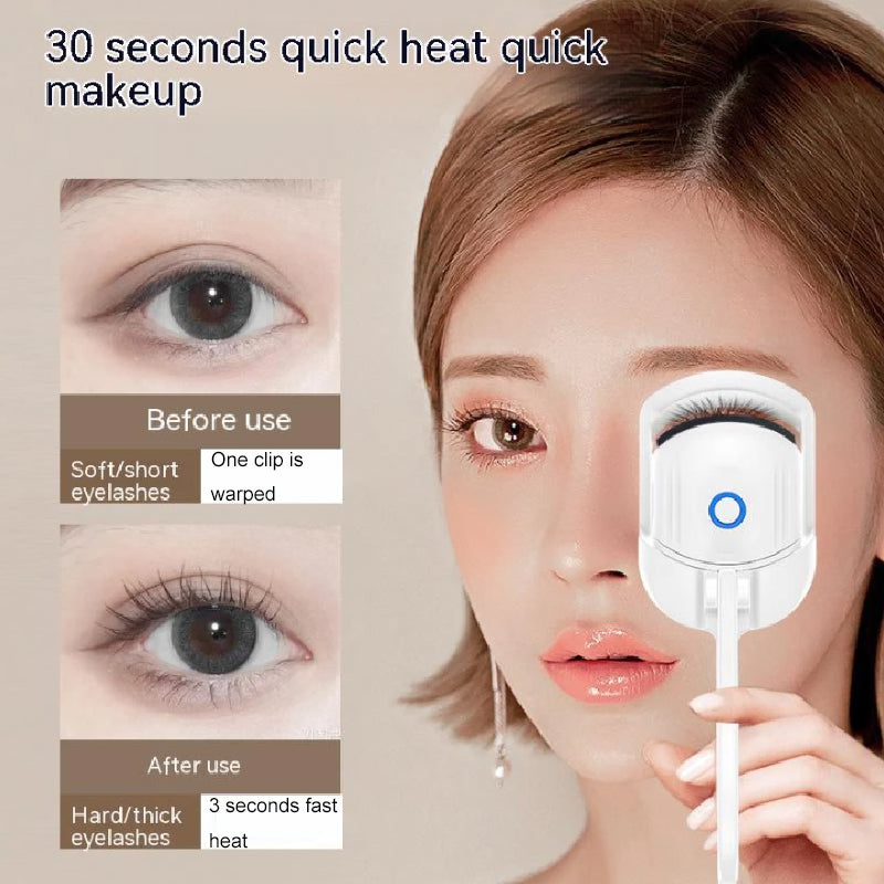 Heated Eyelash CurlerSkin and SatinMy StoreIntroducing our Heated Eyelash Curler – your secret to long-lasting, beautifully curled lashes. This innovative beauty tool uses gentle heat to help your lashes achiHeated Eyelash Curler