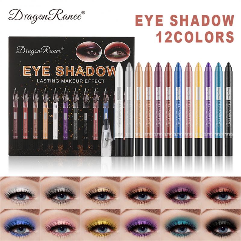 12 Colors Eyeshadow Pencil SetSkin and SatinSkin and StainElevate your eye makeup game with our 12 Colors Eyeshadow Pencil Set. These shimmering eye shadow pens are designed for ease of application and come in a variety of 12 Colors Eyeshadow Pencil Set