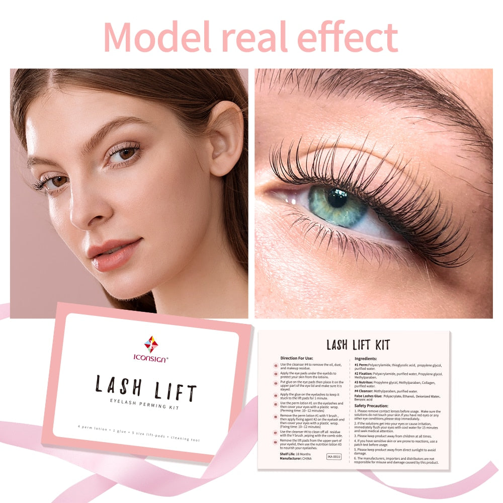 Lash Lift Kit Lifiting EyelashSkin and SatinMy StoreIntroducing the ICONSIGN Lash Lift Kit – your ticket to effortlessly captivating lashes every single day! Elevate your lash game with our revolutionary Eyelash Perm Lash Lift Kit Lifiting Eyelash