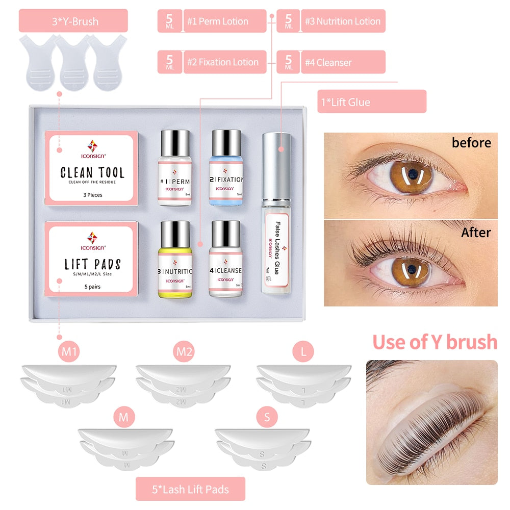 Lash Lift Kit Lifiting EyelashSkin and SatinMy StoreIntroducing the ICONSIGN Lash Lift Kit – your ticket to effortlessly captivating lashes every single day! Elevate your lash game with our revolutionary Eyelash Perm Lash Lift Kit Lifiting Eyelash