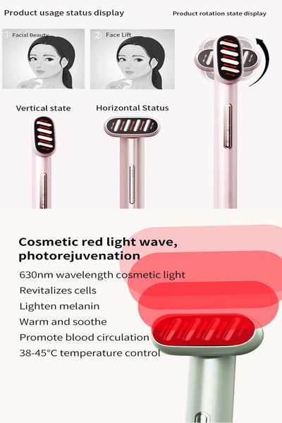 Facial Wand MicrocurrentSkin and SatinMy Store **Introducing the Ultimate Skincare Marvel: The 5-in-1 Beauty Wand!** Unleash the power of advanced skincare technology with our revolutionary 5-in-1 Multifunction Facial Wand Microcurrent