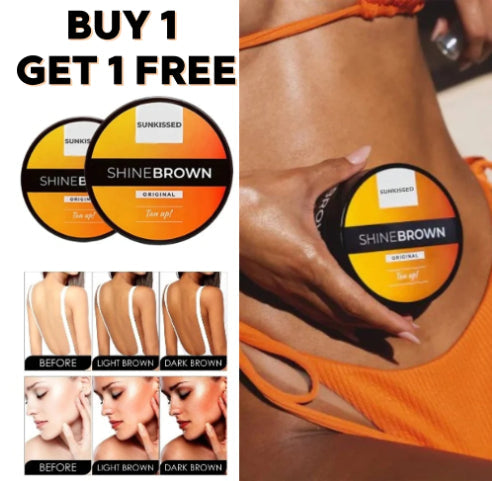 ShineBrown Tanning GelSkin and SatinMy StoreGet the ultimate tan with Sunkissed Shine Brown™ Tanning Cream. Our premium formula accelerates your tan, giving you a radiant, bronzed complexion in minutes. Safe aShineBrown Tanning Gel