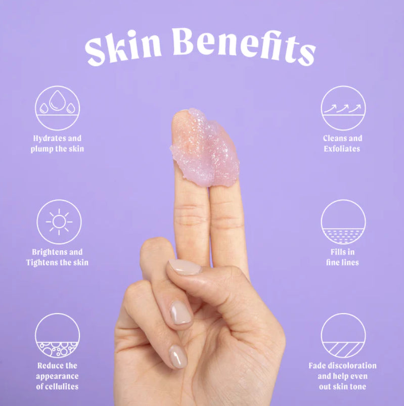 Lumi Gleam Body ScrubSkin and SatinMy StoreWelcome to the sparkling diamond encrusted world of Lumi Gleam Body Scrub. We know how much you love taking the occasional spa day to relax, but what if that pamperiLumi Gleam Body Scrub