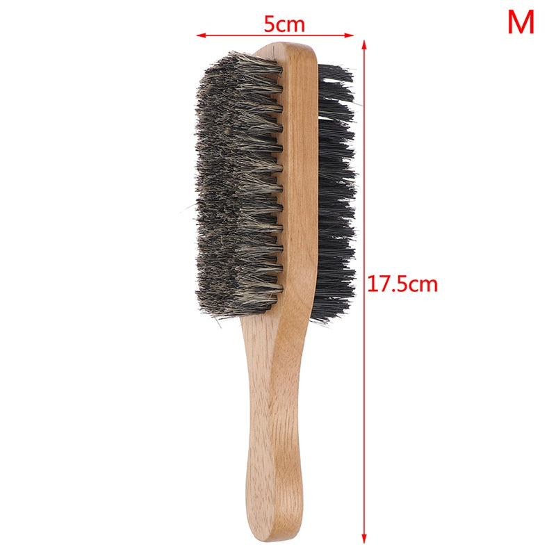 Men Boar Bristle Beard BrushSkin and SatinMy StoreThe Men Boar Bristle Hair Brush is the perfect styling tool for the modern man. With its natural wooden construction and soft boar bristles, it's designed to help yoMen Boar Bristle Beard Brush