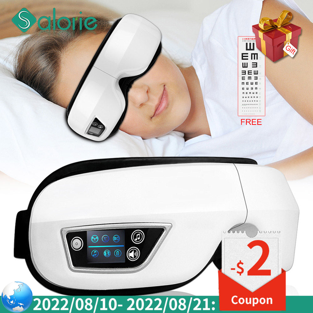 Eye Massager 6D Smart AirbagSkin and SatinMy StoreIf you are looking for an eye massager that can relieve eye fatigue, reduce dark circles and puffiness, and give you a rejuvenated appearance, look no further than tEye Massager 6D Smart Airbag