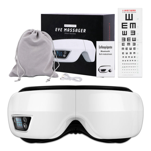 Eye Massager 6D Smart AirbagSkin and SatinMy StoreIf you are looking for an eye massager that can relieve eye fatigue, reduce dark circles and puffiness, and give you a rejuvenated appearance, look no further than tEye Massager 6D Smart Airbag