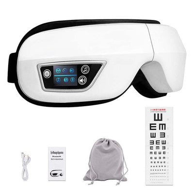 Eye Massager 6D Smart AirbagSkin and SatinMy StoreIf you are looking for an eye massager that can relieve eye fatigue, reduce dark circles and puffiness, and give you a rejuvenated appearance, look no further than tEye Massager 6D Smart Airbag